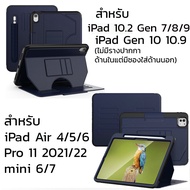 ZUMO Case เคส iPAD Air 4 / 5 / 6 / 7 / 11 2024 Pro 11 2021/22 Gen 10 10.9 mini 6 / 7 / iPad A16 Gen 