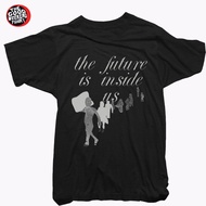 RADIOHEAD FUTURE BLACK TSHIRT/ DTG PRINTING/ GILDAN/ ARRIVAL GUIDE