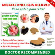 Knee Patch Herbal Plaster for joint and muscle pain, support arthritis relief, effective healing on swelling gout pain