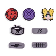 Japanese Anime Naruto jibits for Men Cartoon Jiraiya Jibits crors Shoes Accessories jibits Charm Pin