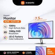 Xiaomi A24i & A27i Monitor | FHD IPS Panel | 100Hz Refresh Rate | 178° Wide Viewing Angle | 3-Years 