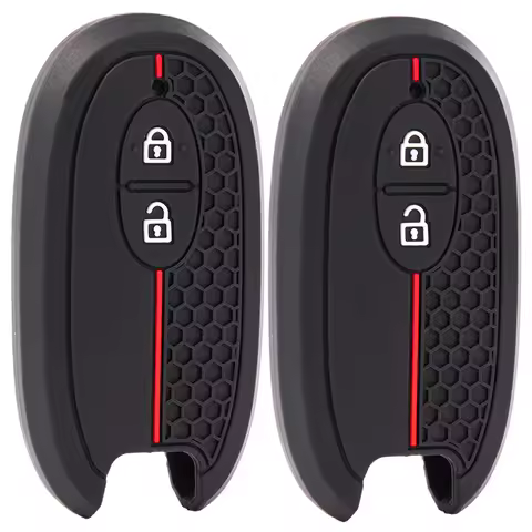 silicone rubber car key cover case skin protect keychain for SUZUKI Swift Sport SX4 SCORSS grand vit