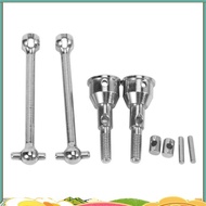 2Pcs Metal Front CVD Drive Shaft for  1603  1604 SG1603 SG1604 1/16 RC Car Spare Parts Accessories