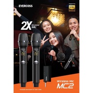 MIC EVERCOSS MC2 DOUBLE WIRELESS | Mic Evercoss MC2 Double Wireless Cas Type C