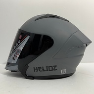 BXP Helioz Grey Stone Doff Helmet - SNI Helmet Adult Helmet