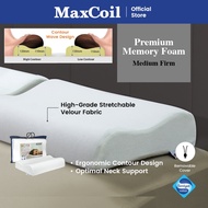 MaxCoil Alfa Memory Foam Contour Pillow