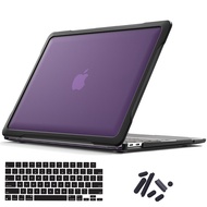 เคสขอบนิ่มสีด้านพร้อมกรอบ2022 2021ใช้ได้กับ2023 Macbook Air 13.6 M2 A2681โปร M1แอร์ขนาด13นิ้ว A2337