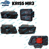 Modenas KRISS 110 MR3 EURO 3 Button Starter Horn Hi Low Signal Cover Switch / Butang Lampu Lamp Ligh