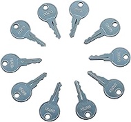10Pcs Keys CH751 751 Replacement Keys Universal Fitment for RV Compartments Campers Cabinet Door Hat