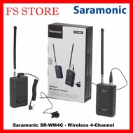 Saramonic SR-WM4C - Wireless 4-Channel VHF Lavalier Omnidirectional Microphone System