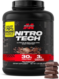MUSCLETECH NITRO-TECH Whey Isolate+ / 4 Lbs. เวย์โปรตีน เสริมสร้างกล้ามเนื้อ เพิ่มความคมชัด