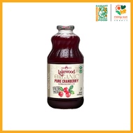 Lakewood Organic Pure Cranberry Juice 946ml
