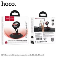 HOCO H90 ที่ยึดมือถือในรถ ชนิดแม่เหล็ก พับได้ ติดคอนโซล หมุนได้ 360° ดีไซน์หรู พร้อมแหวนแม่เหล็กในกล