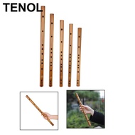 [TENOL] Unique Indian Wooden Flute Musical Instrument Recorder Bansuri Birthday Gift