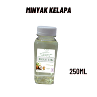 Minyak Kelapa Asli Murni Minyak Kelapa Untuk Rambut Minyak Kelapa Untuk Bayi Minyak Keletik Kelapa asli Minyak Letik Minyak Klentik Buat Ruam Popok Bayi Minyak Kelapa Buat Ibu Hamil / Minyak Klentik Murni 250ml / Coconut Oil / Minyak Kelapa Asli