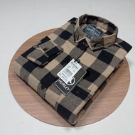 KEMEJA Men's Flannel Shirt [SULTAN MOTIF] Long Sleeve Distro (Original) Checkered Flannel Motif Crea