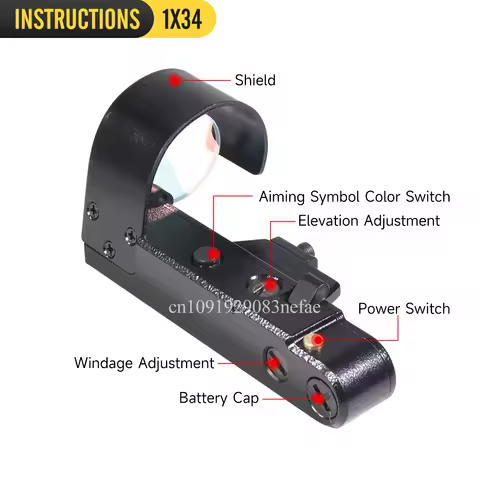 OKP-7 SVD 1x34 Reflex Sight Tactical Riflescope ОКП-7 Red Green Dot/Arrow Version Optic Fits 20mm Ra