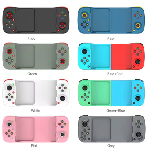 D3 Retractable Gamepad 3D Joystick Bluetooth-Compatible5.0 Mobile Phone Gamepad 400mAh Cell Phone Ga