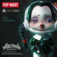 Original POP MART Skullpanda The Addams Family Series Action Figure Desktop Decoration Popmart Model