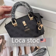 GS Women's Mini Top-Handle Bag (22×9×15cm) | Monogram/Solid Style with G Charm