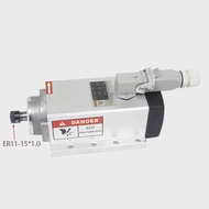 1.5KW Engraving Machine Spindle Motor Air Cooled Spindle ER11 (15*1.0) Woodworking Electric Spindle 
