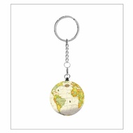 3D Pintoo Puzzle - Keychain - A2843 - Yellow Globe