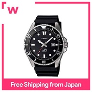 [Casio] CASIO Watch Diver's Watch MDV-106-1AV Black × Silver Men's Overseas Model