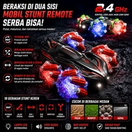 [TOYSHOUSE] Double-Sided Stunt Car Remote Control – Gesture & Remote Control, 360 Action