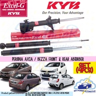 PERODUA AXIA / PERODUA BEZZA KAYABA (KYB) EXCEL-G GAS SHOCK ABSORBER (FRONT 2PCS + REAR 2 PCS = SET 