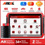 ANCEL DS700 Full System Bluetooth OBD2 Scanner 34+Reset OBD2 Diagnostic Tools Professional Bi-Direct