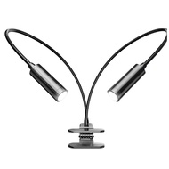 TOMLOV Gooseneck Microscope Auxiliary Lights All-Aluminum Flexible Digital Microscope LED Lights wit