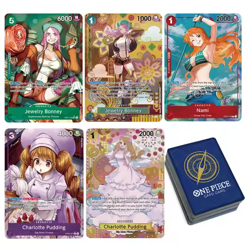 Anime proxy card One Piece Boa Hancock &Jewelry Bonney &Black Maria OPCG English Version Toys Christ