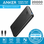 Anker PowerCore Essential 20K PD, USB-C Power Bank 20000mAh with 20W Power Delivery for Phone 13/13 