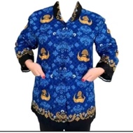 seragam batik korpri wanita / batik korpri wanita / seragam pns / korpri wanita / korpri wanita terb