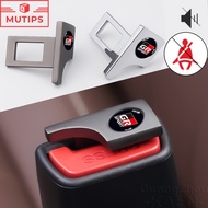 Toyota GR Car Seat Belt Buckle Clip Sound Eliminate Alloy Safety Belt Buckle For 86 Yaris Vios Corol