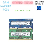 Laptop Ram DDR3 PC3L Bus 1600Mhz - 4GB/8GB/16GB - - Code 26