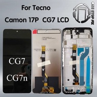 For Tecno Camon 17P CG7 CG7n LCD Display Touch Screen Digitizer Assembly Replacement