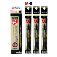 M&amp;G Stationery Gel Pen Refill 0.5 Black Gel Pen Refill Full Barrel Signature Pen Refill Water Pen Refill 1pcs