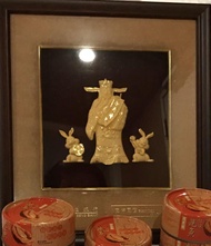 恒生銀行兔年財神紀念金䠋