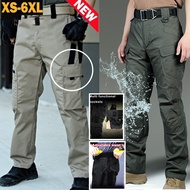 X11 Waterproof Tactical Cargo Pants Men Slim Fit Pant Stretchable Original Multi Pockets Outdoor Tro