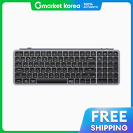 Keychron | คีย์บอร์ดไร้สาย B2 Pro สี Space Gray ออกแบบบางเฉียบ ใช้สวิตช์แบบ Scissor เชื่อมต่อได้ 5-i