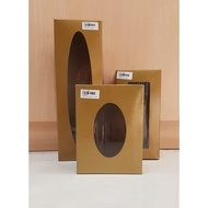 Gold Box Gold Cake Box/ Size 20x10x7, 30x10x5 & 16x12x7