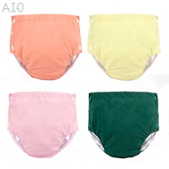 AIO Waterproof Reusable Cotton Baby Training Pants Infant Shorts Underwear Cloth Baby Diaper Nappies Panties Nappy Changing