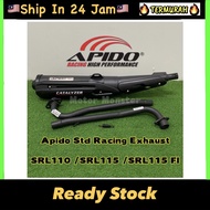 Lagenda 115 Fi SRL110 SRL115 Exhaust Standard Racing exzos ekzos Apido NLK YAMAHA SRL 110 Z ZR LAGEN