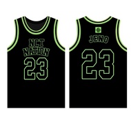 NCT NATION No. 23 Sleeveless Round Neck Basketball Jersey