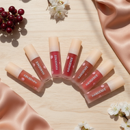 Liquid Lip Tint Set, Glossy Mirror Effect, Moisturizing Long Lasting Lip Gloss, Playful Bear Print