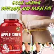 YANJIAYI Apple Cider Vinegar Gummies 100 Original Weight Loss Slimming Detoxification Gummies 60pcs