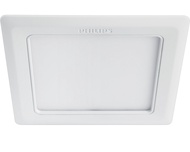 Philips 12W MARCASITE 125 Square Slim LED Recessed Downlight (3000K-Warm White &amp; 6500K-Cool White)
