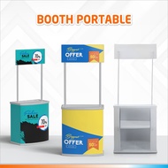 PORTABLE BOOTH EVENT TABLE/ EVENT DESK/