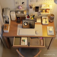 Small Apartment Writing Bedroom Solid Wood Desk Rectangular Study Desk Student Desk Household Comput